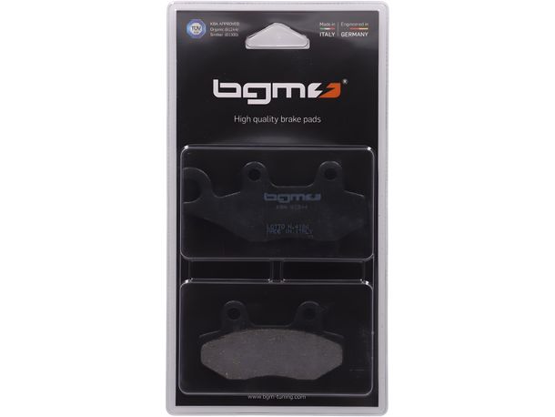 Pastillas de freno BGM de 77,4 x 42,3/98,8 x 42,3 mm para Cagiva, Daelim, Honda, Kawasaki, Kymco, Suzuki, Peugeot y Yamaha