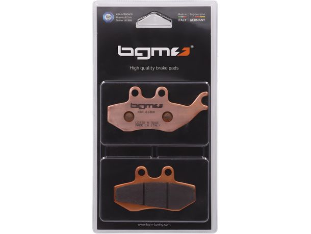 BGM Sintersport brake pads for Aprilia MX, Tuono, Beta Alp 125-350, Derbi Senda, Gilera DNA 125-180