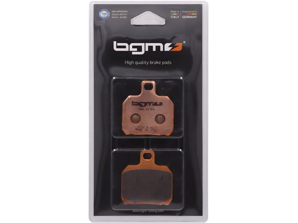 Bremsbeläge BGM Sintersport Benelli für 666 125, CPI X-Large 125-250, Derbi GP 1 50-250, Gilera Nexus 250-500