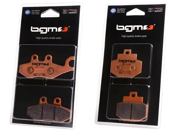 BGM Sintersport remblokset voor Vespa GTS (voor en achter) alle modellen