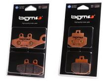 Kit de plaquettes de frein BGM Sintersport pour Vespa GTS (avant et arrière) tous modèles