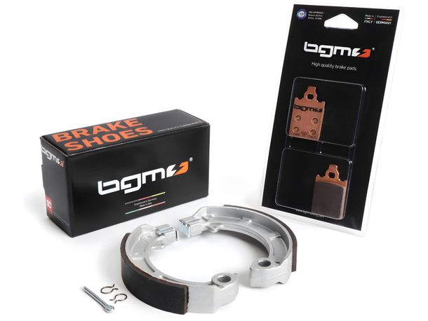 Set pastiglie freno BGM Sintersport anteriore + posteriore per Vespa PX (1998-2010)