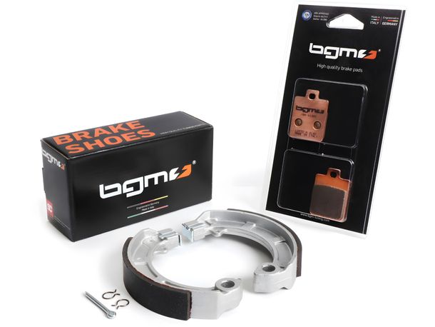 Bremsbeläge-Set BGM Sintersport vorne + hinten für Vespa PX (2011-2017)