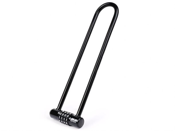 Lucchetto a U Moto Nostra per Piaggio Ciao, Bravo, Si, Boxer, Crypto-4, 80x300mm