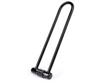 Candado en U Moto Nostra para Piaggio Ciao, Bravo, Si, Boxer, Crypto-4 U-lock, 80 x 300 mm