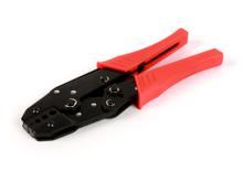 Pinza crimpatrice con funzione cricchetto BGM per tappi terminali Coperchio esterno del cavo Ø 4 mm, Ø 5 mm, Ø 6 mm per scooter, Vespa, moto
