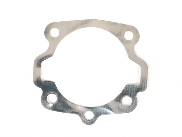 BGM 125-150cc cylinder base gasket, 2 channels for Vespa VNA, VBA, VBB, VNC, VLB, Sprint, GT