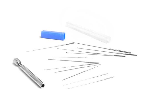 Düsenreibahlen-Set universal Ø 0,6-1,9mm 12-teilig
