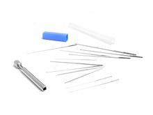 Universal nozzle reamer set Ø 0.6-1.9 mm 12-piece