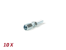 BGM M5x30mm Ø 6,9 mm stelschroef, 10 stuks voor Vespa-koppeling