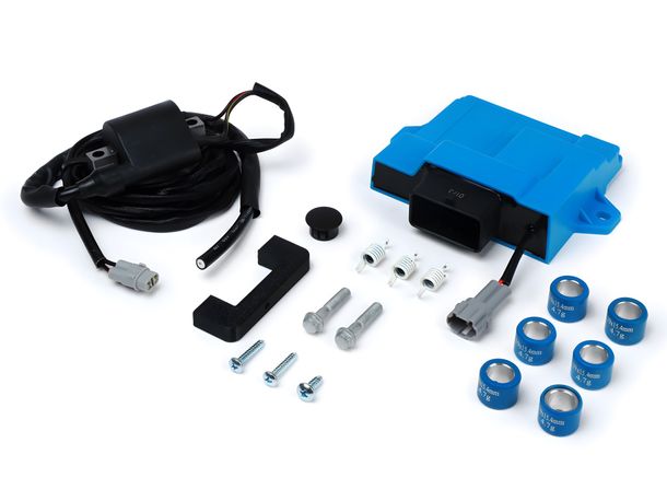 Kit de reducción de velocidad de música de fondo con ECU y caja de encendido CDI para Vespa Primavera 50, Sprint 50, Piaggio Liberty 50, Zip 50