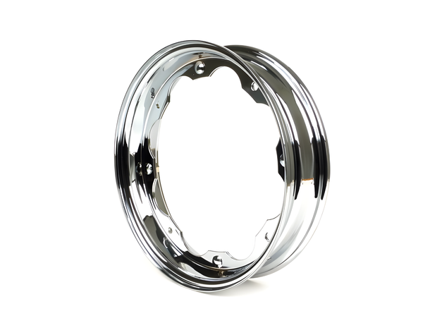 BGM chrome rim for Lambretta LI series 1-3, LI S, SX, TV, GP, DL series 2-3