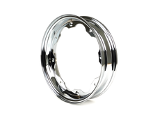 Felge BGM chrom für Lambretta LI Serie 1-3, LI S, SX, TV, GP, DL Serie 2-3
