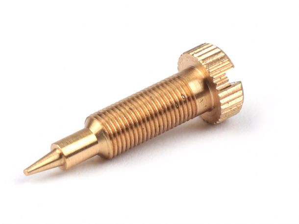 Tornillo de ajuste de mezcla, conversión BGM SI20/20D, SI24/24E, SI24/24H M5 de 0,50 mm para tornillo ranurado Vespa PX