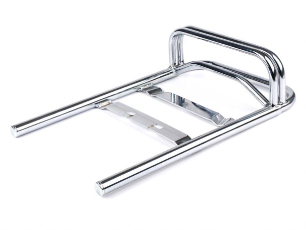 Portaequipajes trasero retráctil Moto Nostra Expandible Vespa PX, Rally, Sprint, TS125, GT/GTR, SS180, Moto para Vespa DN, Iris, LML Star, Deluxe, Stella
