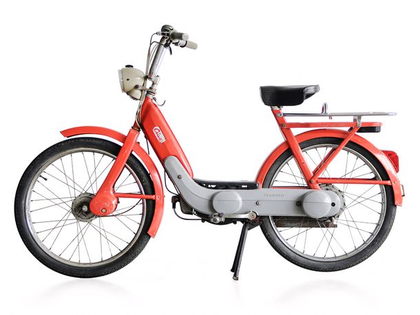 Portapacchi posteriore cromato Moto Nostra per Piaggio Ciao – Bild 1