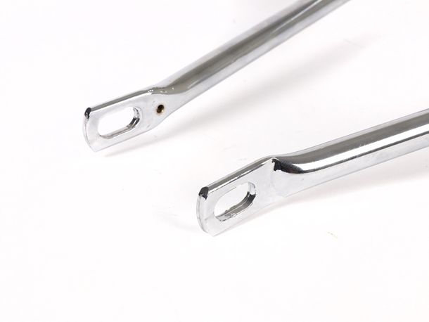 Portapacchi posteriore cromato Moto Nostra per Piaggio Ciao – Bild 6