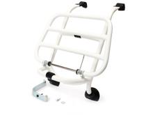 Gepäckträger Moto Nostra klappbar vorne weiß für Vespa GT / GTL / GTV / GTS / GTS Super / GT60 (125-300ccm, Bj. 2003-2018)