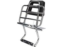 Gepäckträger Moto Nostra mit Rückenlehne für Vespa PX80, PX125, PX150, PX200