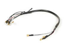 Kabelast Lenker BGM elektronische Zündung mit Batterie, schwarzer Zündschlosskorpus mit 8 Anschlüssen für Vespa PX (-1984)