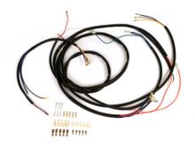 Faisceau de câbles de conversion BGM sans interrupteur d'éclairage pour Vespa Smallframe V50, 50N, PV125, ET3, Vespa Largeframe Sprint, Rally, TS, GT, GTR, GL, Super, GS160, SS180, VNA, VBA, VBB