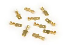 Terminal elétrico BGM Conector achatado 6,3mm Ø 1,0-1,5mm² DIN 46248