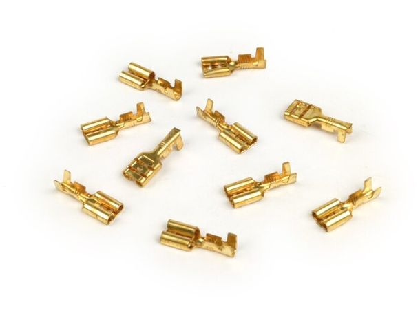 Presa piatta BGM 6,3 mm Ø 1,0-1,5 mm² DIN 46340