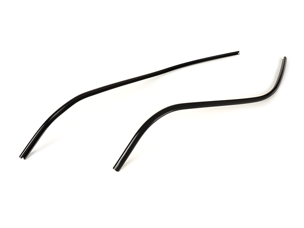 Set de protección de bordes negros Moto Nostra para Vespa LX (ZAPC38, ZAPM44, ZAPM68), Vespa LXV (ZAPC38, ZAPM44, ZAPM68), Vespa S (ZAPC38, ZAPM44, ZAPM68)