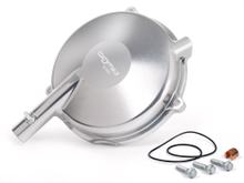 Kupplungsdeckel BGM Superstrong CNC, silber für Kupplungstyp PX für Vespa VBA1T, VBB1T, VNA2T, VNB1T-VNB3T, VGLA1T, VGLB1T, Vespa Largeframe (1958-1962)