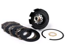 Spojková sada BGM Superstrong CNC Ultralube, typ Cosa2 / FL pro Vespa PX bez spojkového ozubeného kola, s brzdovými destičkami spojky typ BGM Alu