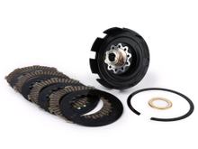 BGM Superstrong CNC Ultralube koppelingsset, type Cosa2/FL voor Vespa PX zonder koppelingsrondsel, met koppelingsvoeringen type BGM Touring Alu