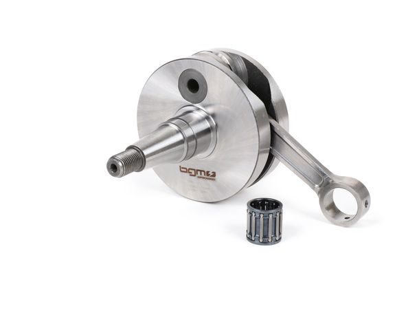 Kurbelwelle BGM Racing Ø 24mm Konus chrom für Vespa PK125 XL2, PK125 ETS