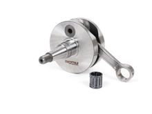 Kurbelwelle BGM Racing Ø 24mm Konus chrom für Vespa PK125 XL2, PK125 ETS