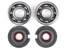 Sada ložisek BGM sada simmerů pro klikovou hřídel FKM odolná vůči E10 simmer pro Vespa Wideframe VM, VN, VL, VB, GS150, GS3 (VS1T - VS5T, VDTS), VD1, VD2, Largeframe VNA1, VNA2 (VNA2M ->091392), VBA (VBA1M ->313583)