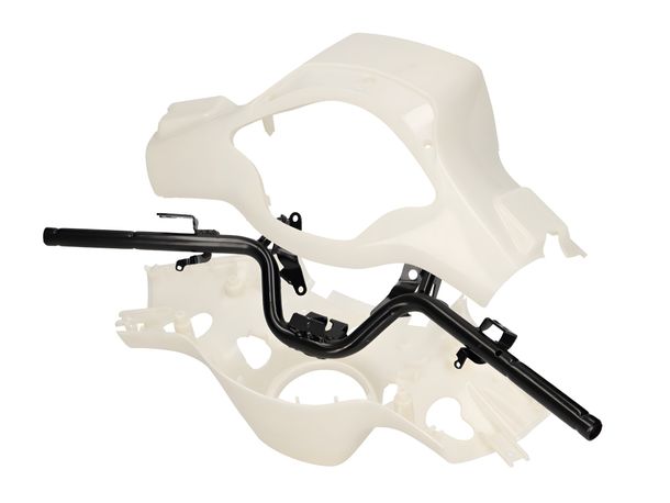 Manillar Moto Nostra Drop Bar sin pintar para Vespa Sprint 50, Sprint 125, Sprint 150