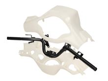 Manubrio Moto Nostra Drop Bar non verniciato per Vespa Sprint 50, Sprint 125, Sprint 150