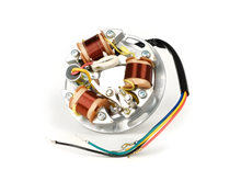 Alternatore AC a 3 bobine BGM 6V per veicoli senza indicatore di direzione, senza batteria per Vespa Sprint150 (VLB1T), TS125 (VNL3T), GT125 (VNL2T), GTR125 (VNL2T), Super, GL150 (VLA1T)