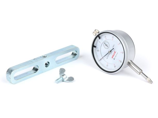 Messuhr BGM Universal 0,01-10mm mit Halter für Zylinderstehbolzen