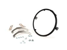 Moto Nostra montageframeset voor LED HighPower-koplampen Ø 143 mm 5 3,4 inch voor montage in het stuurhoofd voor Vespa PX, LML Star, Stella