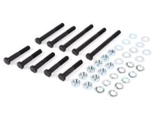 Conjunto de parafusos da carcaça do motor BGM para Vespa Smallframe V50, V90, PV125, ET3, PK S 10 parafusos