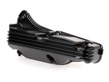 Moto Nostra zwarte satijnen oliecarter voor Vespa GTS HPE 300/GTS Super 125/GTS Super HPE 300/GTS Super Sport 125/GTV HPE 300/Aprilia SR Max 125/Gilera Nexus 125/Piaggio Beverly 125/300/MP3 125/300/MP3 HPE 300