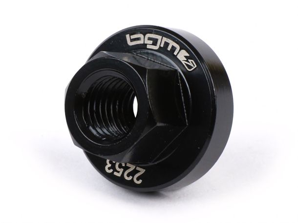 Tuerca de volante BGM M10x1.50 con aro Ø 24 mm h 6 mm para Vespa V50 (N), V50 R, V50 S, V90, SS50, SS90, PV125