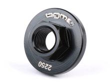 Écrou de volant BGM M12x1,50 avec collier Ø 33 mm h 4,5 mm SW 17 pour Vespa GS160/GS4, SS180, Rally180, Rally200