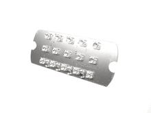 Réflecteur de feu arrière BGM 12V pour Lambretta uniquement, réflecteur LI séries 3 et 2 LI Special SX TV séries 3 et 2 12V