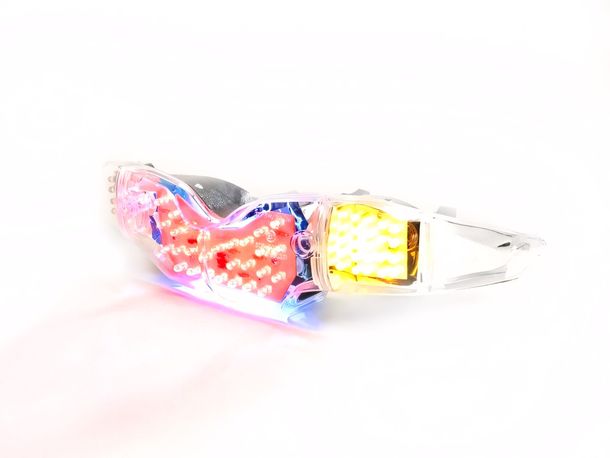 Rücklicht BGM Klarglas LED für Gilera Runner (bis Bj. 2005)