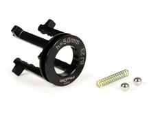 Griffe de changement de vitesse BGM avec ressort de changement de vitesse renforcé et billes, ronde, 4 vitesses, 50 mm pour Vespa PK50, PK80, PK125, V50 à partir du n° 69444, Special du n° 94315, Elestart du n° 1514, PV125 du n° 150203, ET3