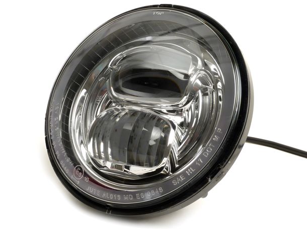 Headlight Moto Nostra LED HighPower Ø 143mm, 5.3.4 inch 12V DC with approval – Bild 2