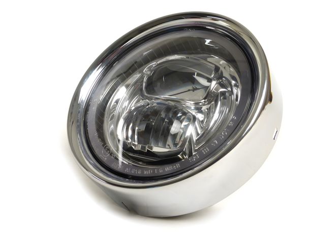 Headlight Moto Nostra LED HighPower Ø 143mm, 5.3.4 inch 12V DC with approval – Bild 7
