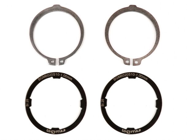Set di anelli di spalla dell'albero principale BGM per Vespa PX Lusso, T5 125ccm, PK, V50, PV125, ET3