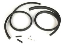 Seitenhaubengummi-Set BGM schwarz für Vespa PX, Vespa T5 125ccm